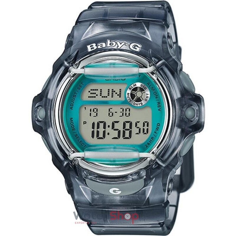 Ceas Dama Casio Sport Turcoaz BABY-G BG-169R-8BER Original cu Comanda Online