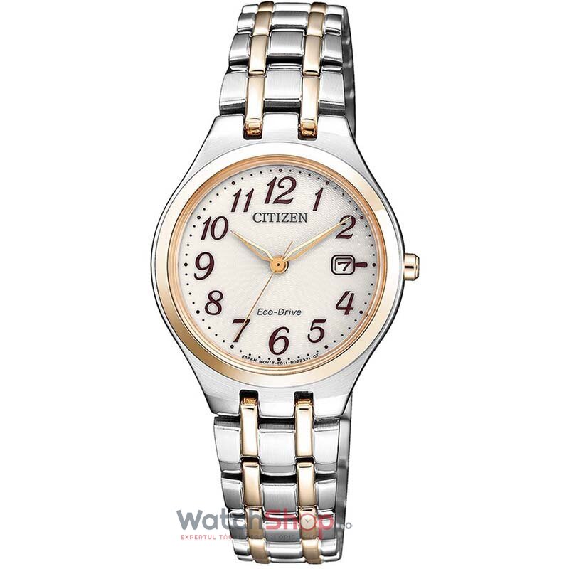 Ceas Dama Citizen Elegant Alb ELEGANCE EW2486-87A Original cu Comanda Online