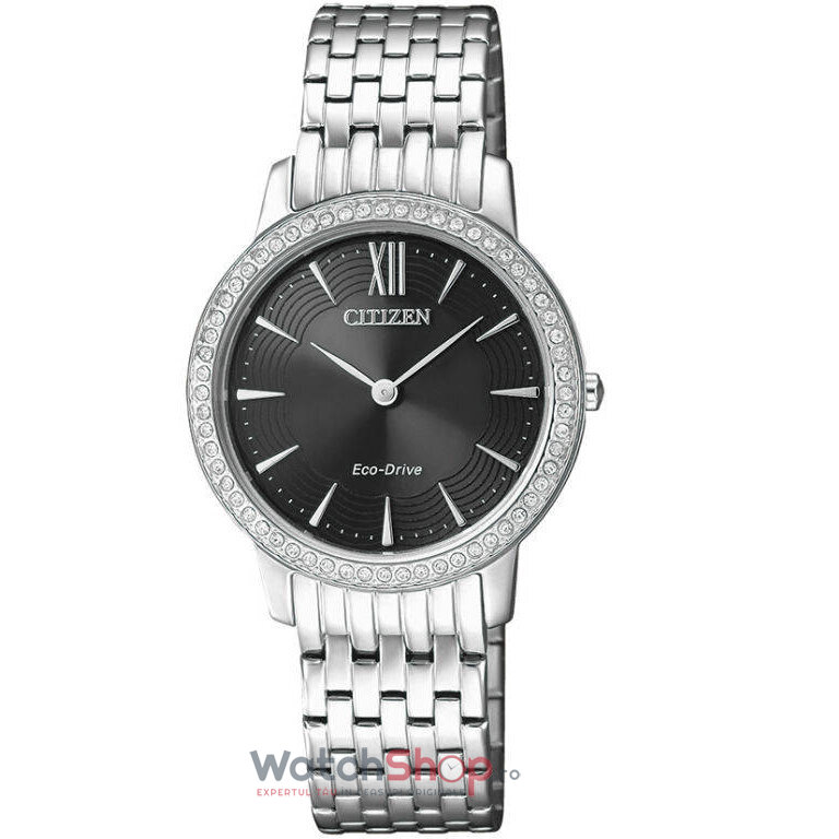 Ceas Dama Citizen Elegant Antracit ELEGANCE EX1480-82E Original cu Comanda Online