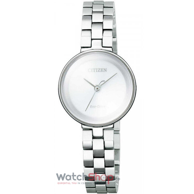 Ceas Dama Citizen Elegant Argintiu AMBILUNA EW5500-57A Original cu Comanda Online