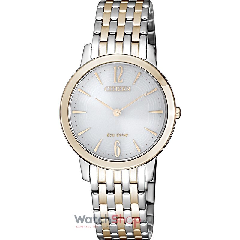 Ceas Dama Citizen Elegant Argintiu Elegance Eco Drive EX1496-82A Original cu Comanda Online