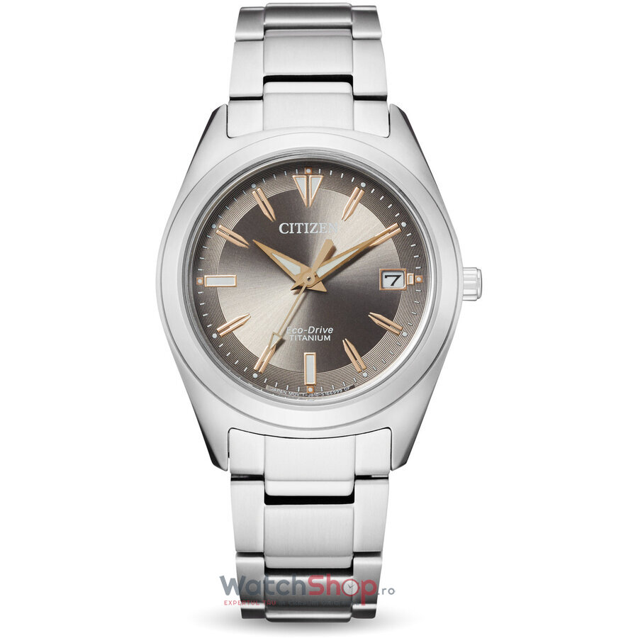 Ceas Dama Citizen Elegant Gri SUPER TITANIUM FE6150-85H Original cu Comanda Online