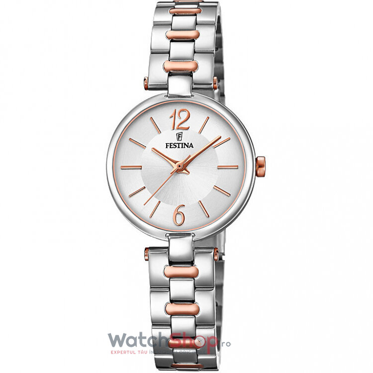 Ceas Dama Festina Elegant Argintiu Petite F20312/2 Original cu Comanda Online