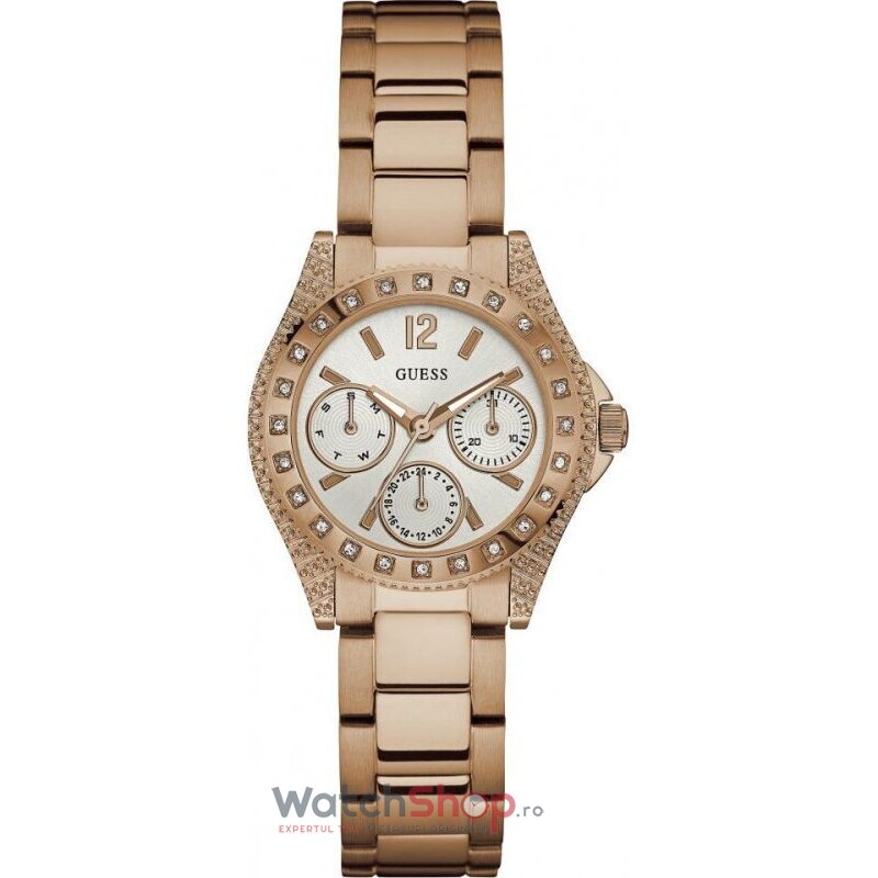 Ceas Dama Guess Casual Alb IMPULSE W0938L3 Original cu Comanda Online