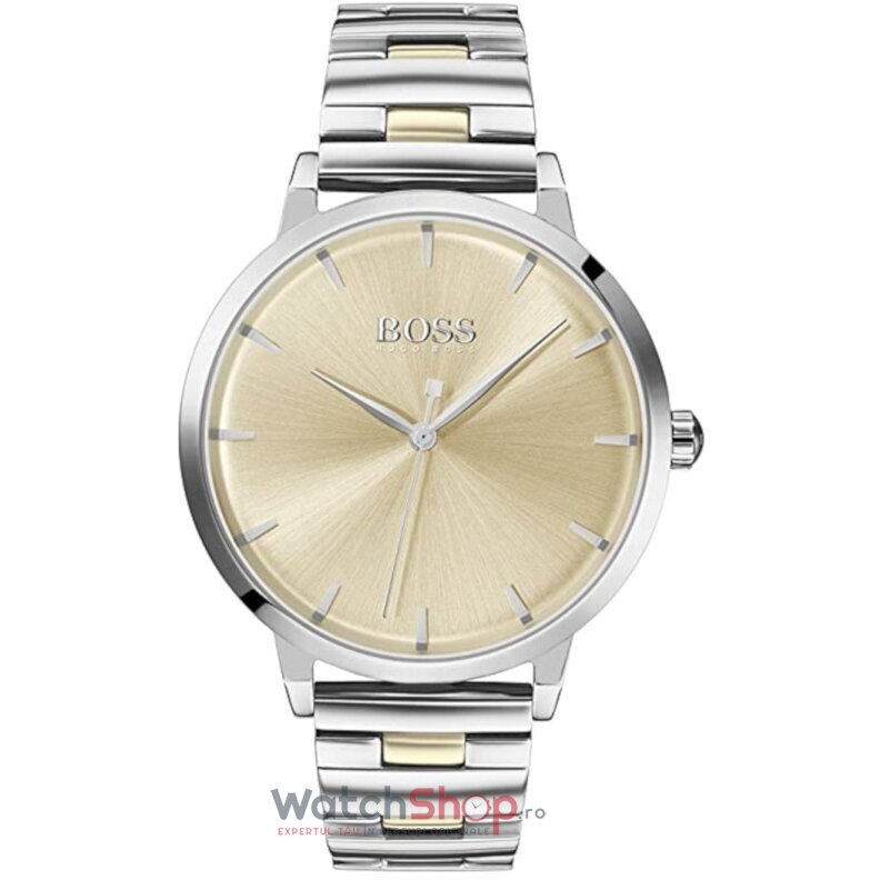 Ceas Dama Hugo Boss Clasic Auriu MARINA 1502500 Original cu Comanda Online