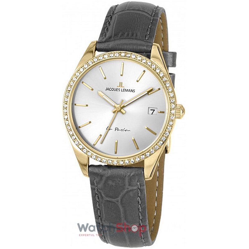 Ceas Dama Jacques Lemans Casual Argintiu LA PASSION 1-2085C Original cu Comanda Online