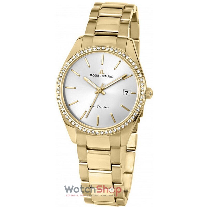 Ceas Dama Jacques Lemans Casual Argintiu LA PASSION 1-2085H Original cu Comanda Online