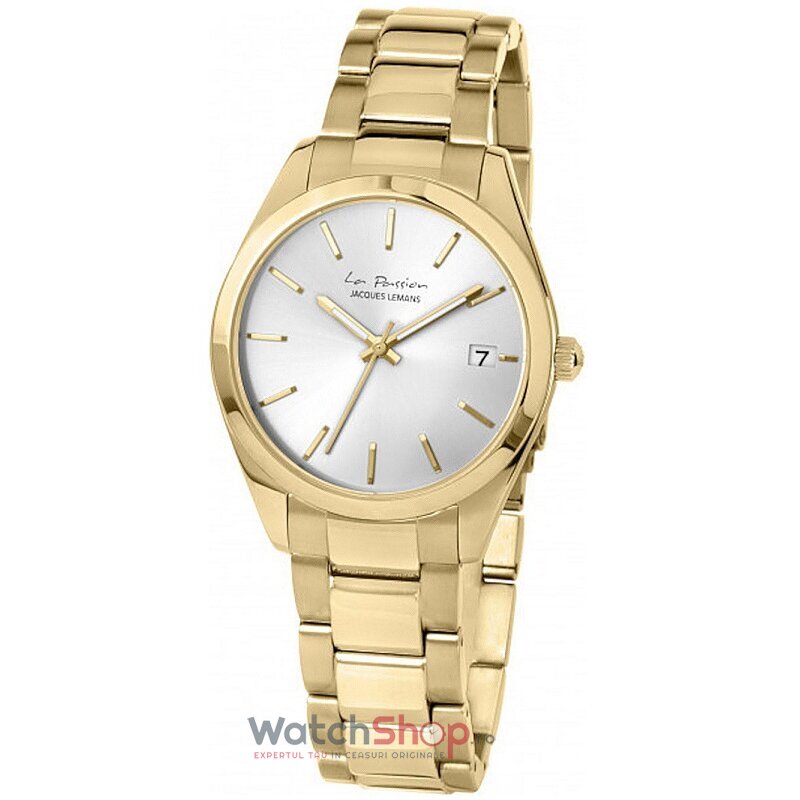 Ceas Dama Jacques Lemans Casual Argintiu LA PASSION LP-132I Original cu Comanda Online