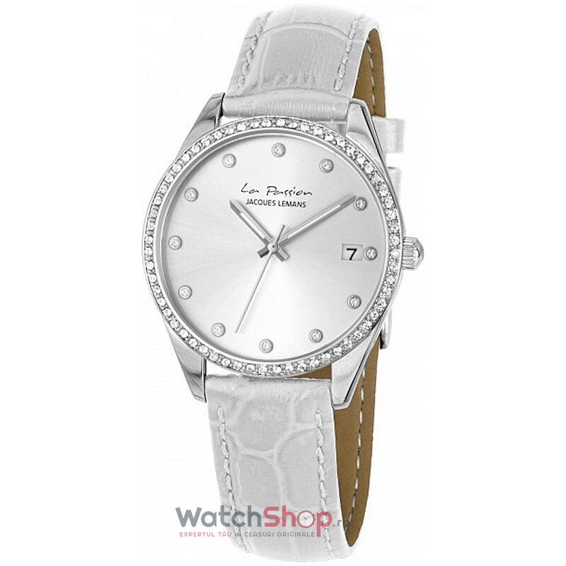 Ceas Dama Jacques Lemans Casual Argintiu LA PASSION LP-133B Original cu Comanda Online