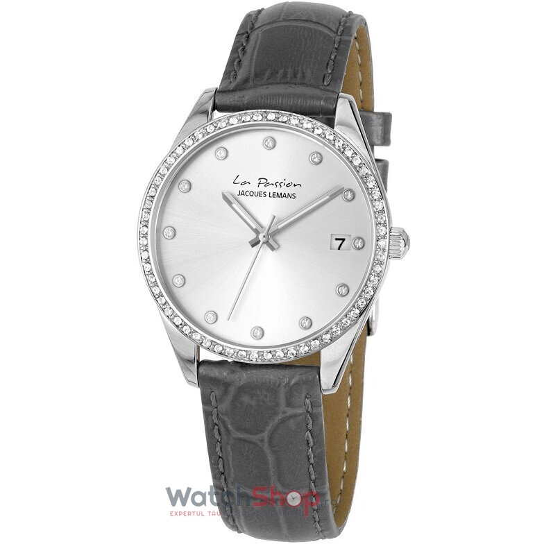 Ceas Dama Jacques Lemans Casual Argintiu LA PASSION LP-133J Original cu Comanda Online