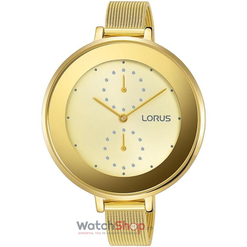 Ceas Dama Lorus by Seiko Casual Auriu R3A28AX-9 Original cu Comanda Online