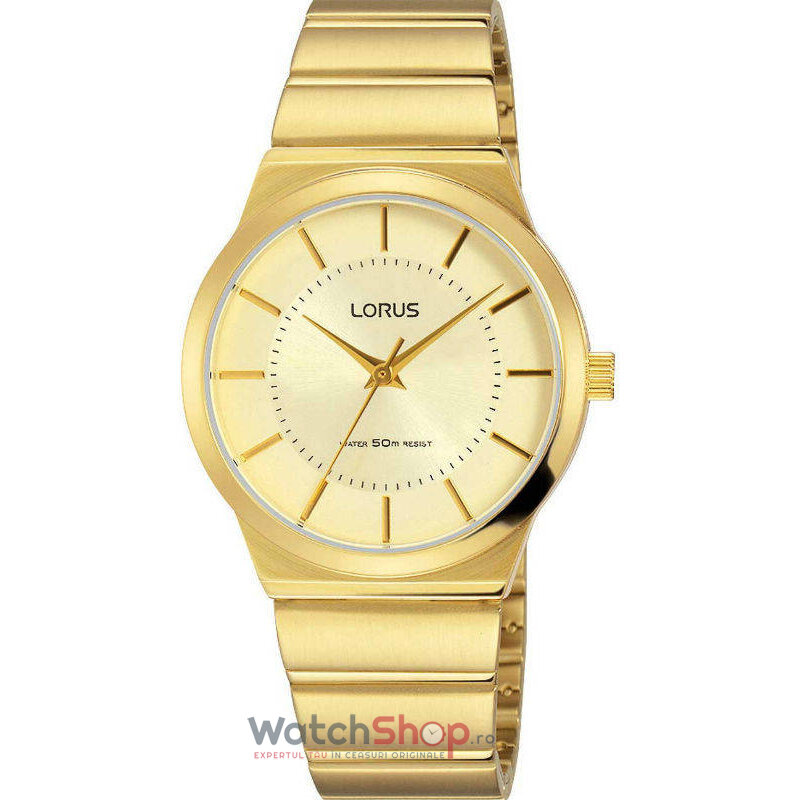 Ceas Dama Lorus by Seiko Casual Auriu RRS92VX9 Original cu Comanda Online