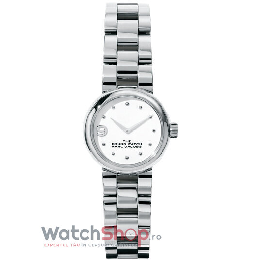 Ceas Dama Marc Jacobs Fashion Alb THE ROUND WATCH MJ0120184717 Original cu Comanda Online