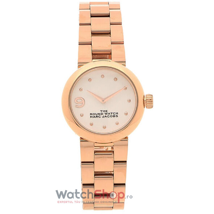 Ceas Dama Marc Jacobs Fashion Alb THE ROUND WATCH MJ0120184719 Original cu Comanda Online