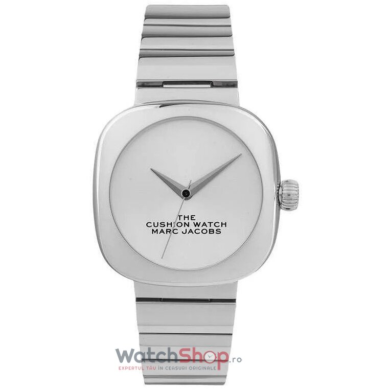 Ceas Dama Marc Jacobs Fashion Argintiu THE CUSHION WATCH MJ0120184714 Original cu Comanda Online