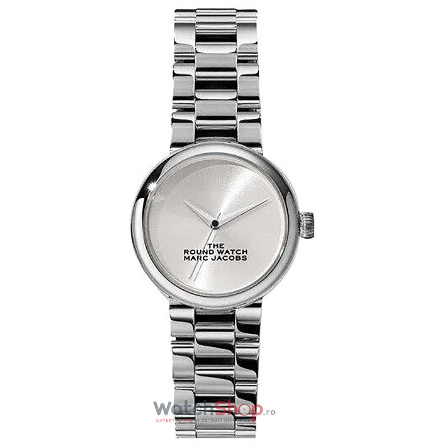 Ceas Dama Marc Jacobs Fashion Argintiu THE ROUND WATCH MJ0120179278 Original cu Comanda Online