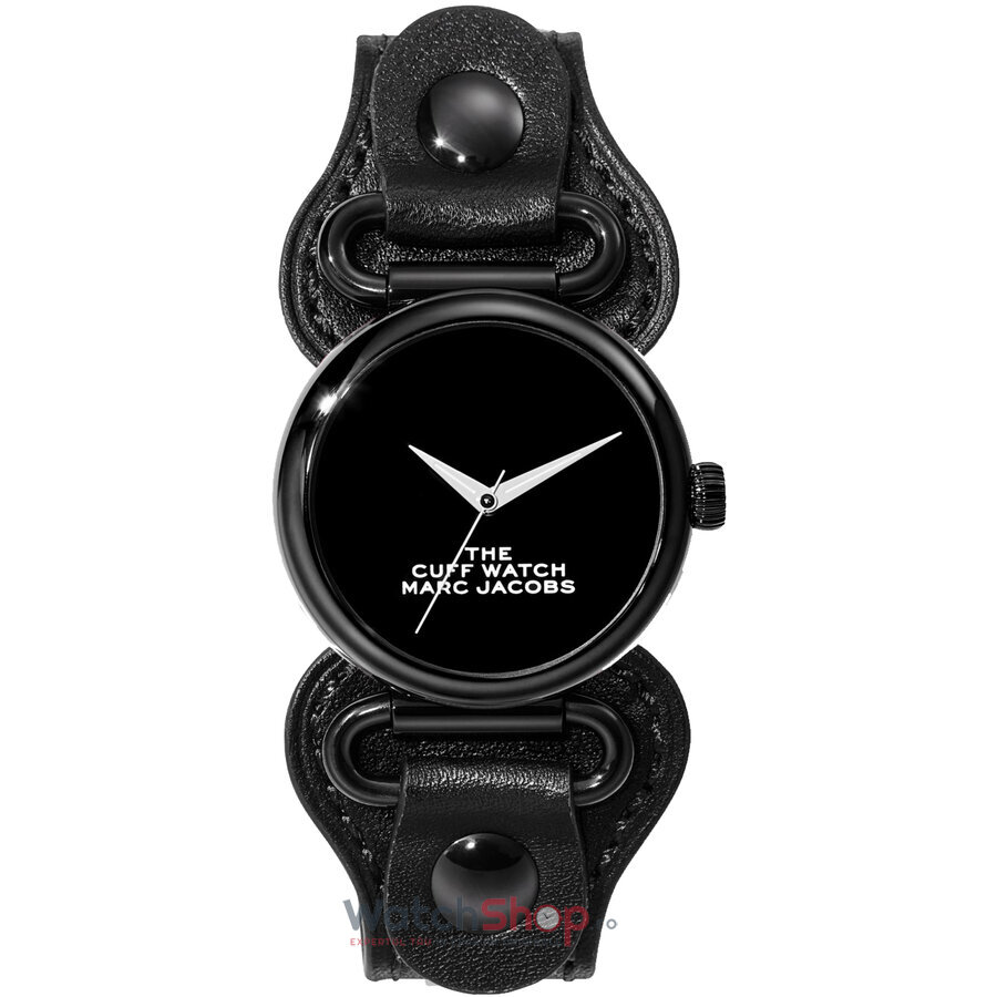 Ceas Dama Marc Jacobs Fashion Negru THE CUFF WATCH MJ0120179295 Original cu Comanda Online