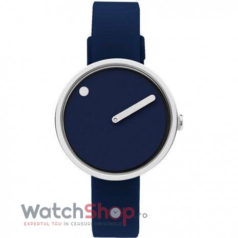 Ceas Dama PICTO Casual Bleumarin 43392-0512S Silicone 30mm Original cu Comanda Online