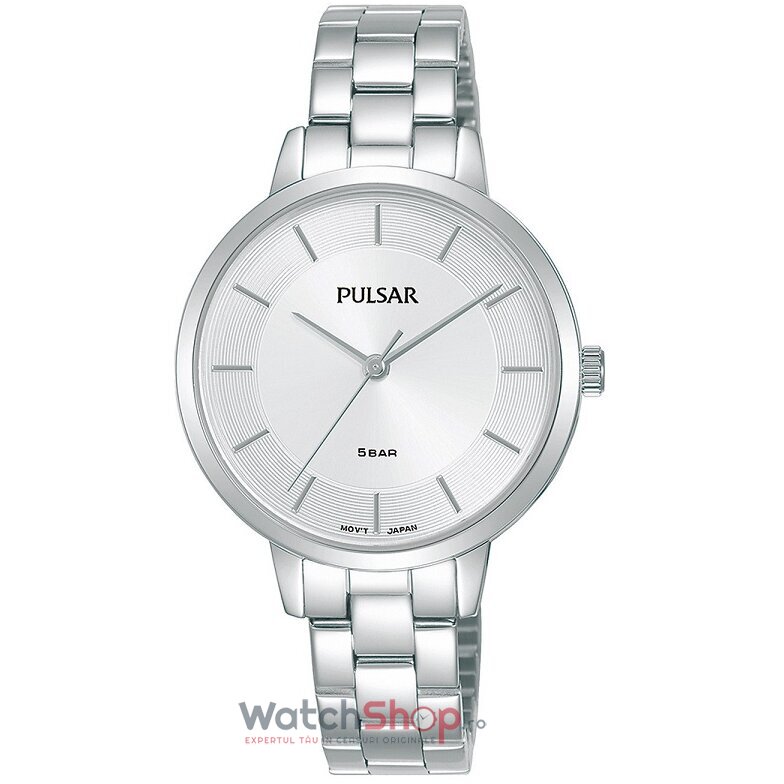 Ceas Dama Pulsar Casual Argintiu PH8473X1 Original cu Comanda Online