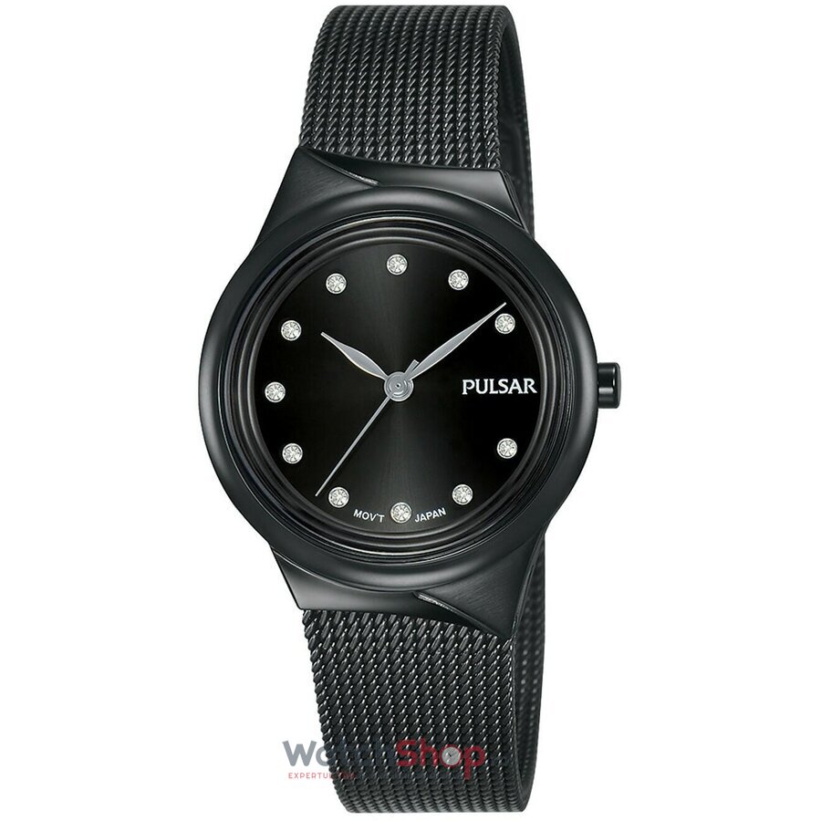 Ceas Dama Pulsar Casual Negru Attitude PH8443X1 Original cu Comanda Online