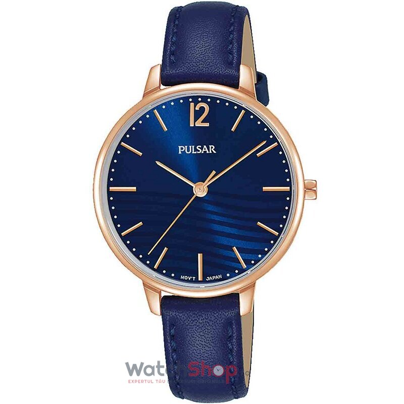 Ceas Dama Pulsar Fashion Albastru PH8488X1 Original cu Comanda Online