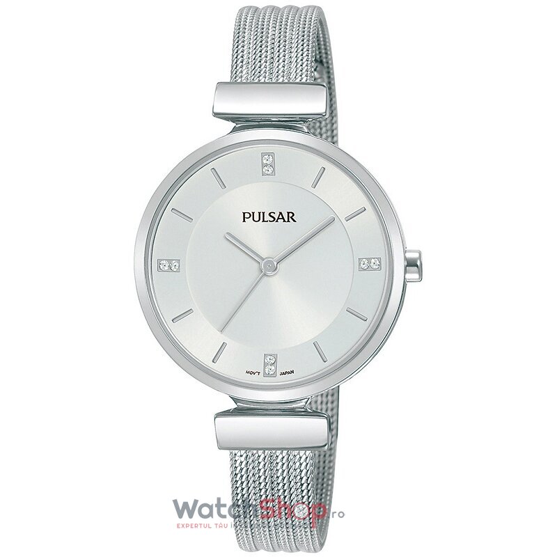 Ceas Dama Pulsar Fashion Argintiu PH8467X1 Original cu Comanda Online