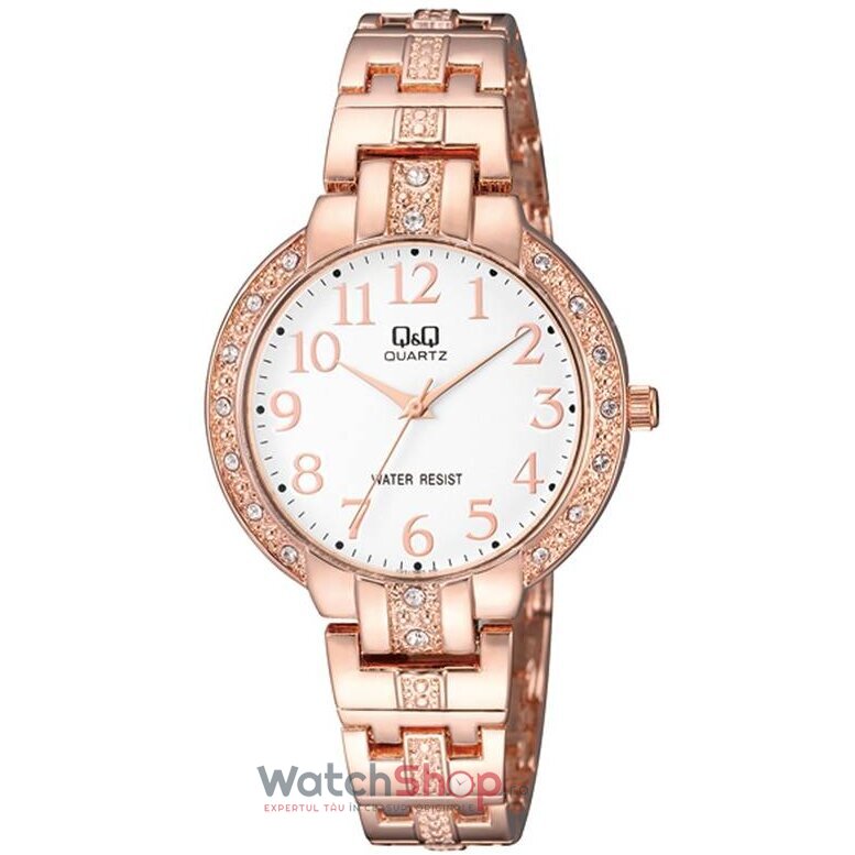 Ceas Dama Q&Q Casual Alb F547-004Y Original cu Comanda Online