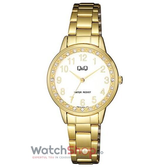 Ceas Dama Q&Q Casual Alb QB09J004Y Original cu Comanda Online