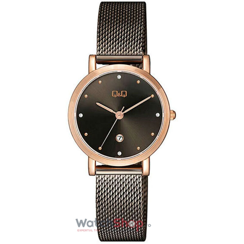 Ceas Dama Q&Q Casual Negru A419J412Y Original cu Comanda Online