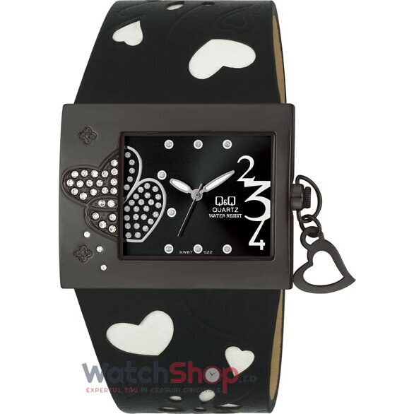 Ceas Dama Q&Q Casual Negru KW87J522Y Original cu Comanda Online