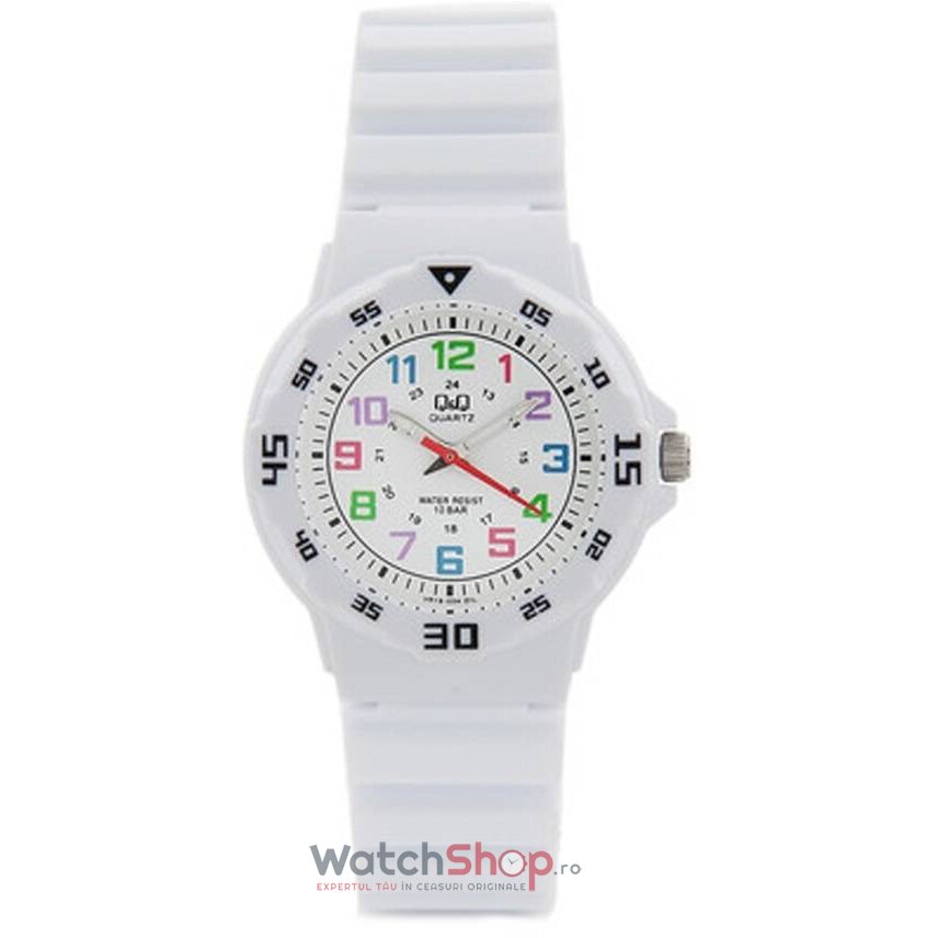 Ceas Dama Q&Q Casual-Sport Alb VR19J004Y Original cu Comanda Online