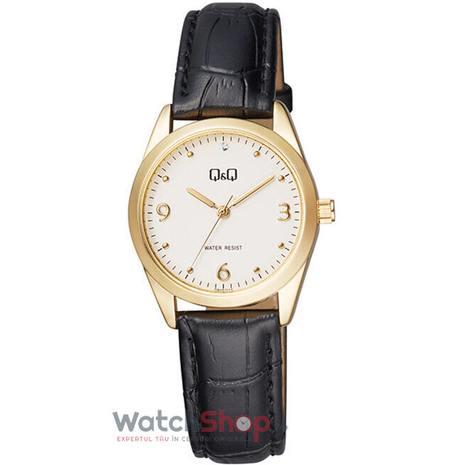 Ceas Dama Q&Q Elegant Alb Business QB43J114Y Original cu Comanda Online