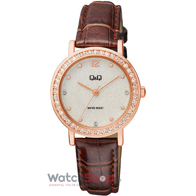 Ceas Dama Q&Q Elegant Alb QB45J111Y Original cu Comanda Online