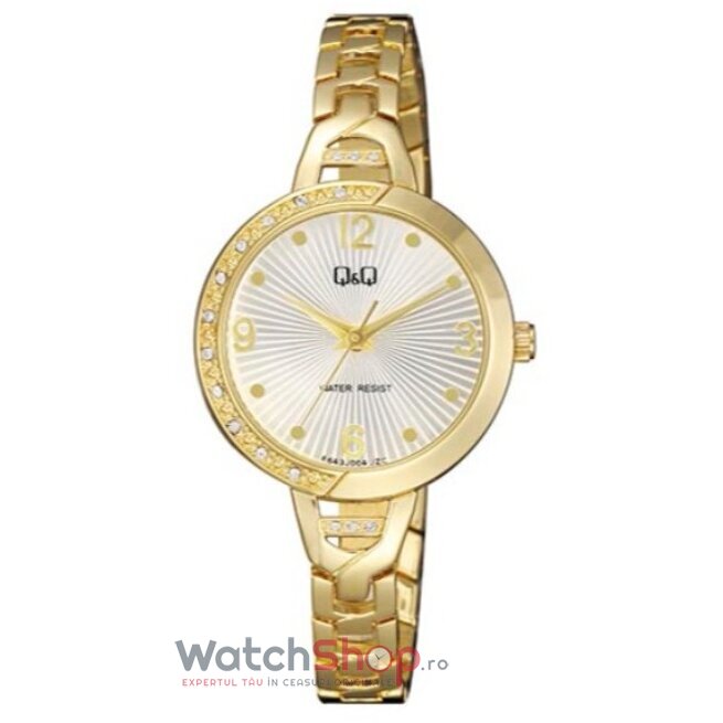 Ceas Dama Q&Q Elegant Argintiu F643J004Y Original cu Comanda Online