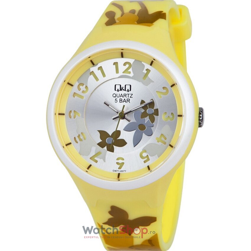 Ceas Dama Q&Q Elegant Argintiu GW77J007Y Original cu Comanda Online