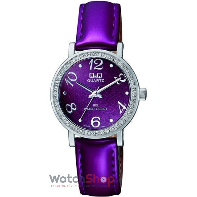 Ceas Dama Q&Q Elegant Violet QZ15J305Y Original cu Comanda Online