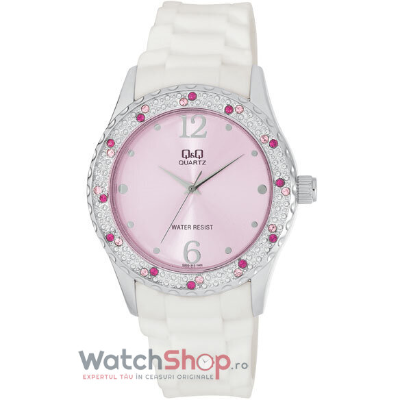 Ceas Dama Q&Q Fashion Roz Q833J312Y Original cu Comanda Online