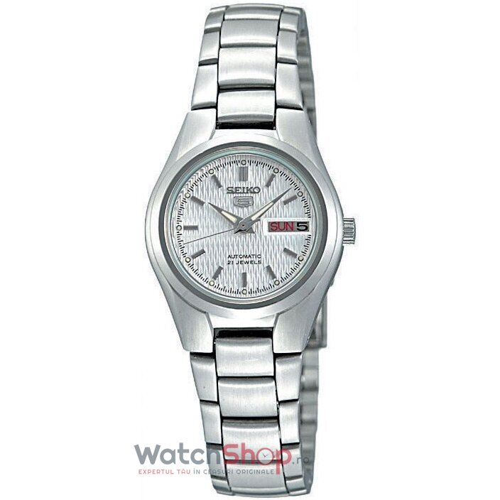 Ceas Dama Seiko Casual Argintiu SYMC07K1 SEIKO 5 Original cu Comanda Online