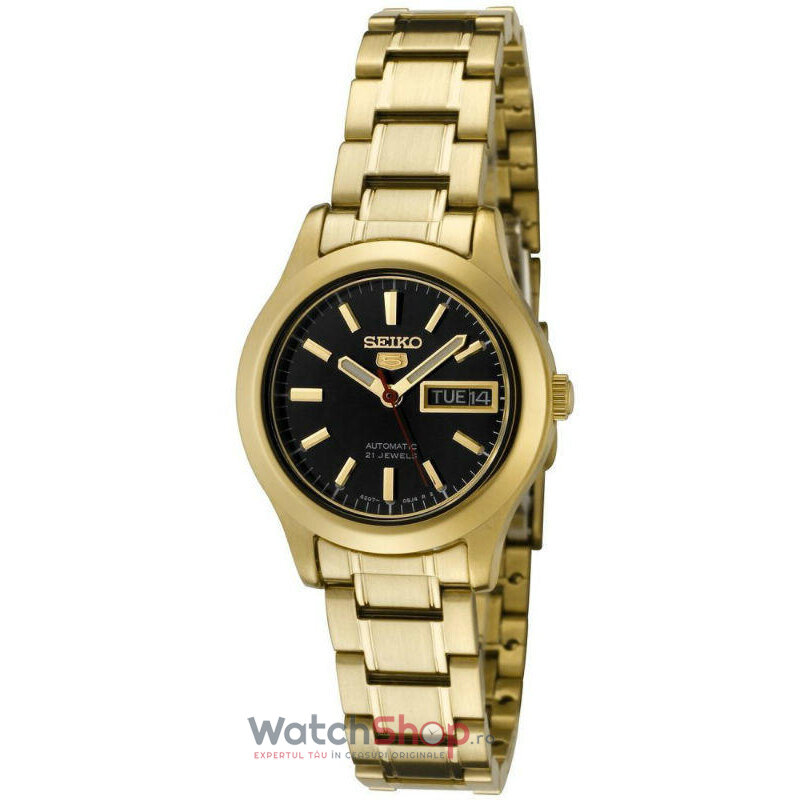 Ceas Dama Seiko Casual Negru SEIKO 5 SYMD96K1 Original cu Comanda Online