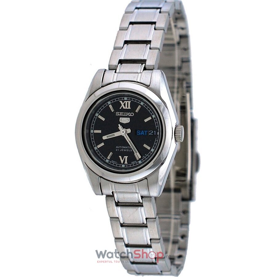 Ceas Dama Seiko Casual Negru SYMK27K1 SEIKO 5 Original cu Comanda Online