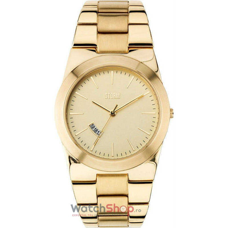 Ceas Dama Storm Casual Auriu TUSCANY GOLD Original cu Comanda Online