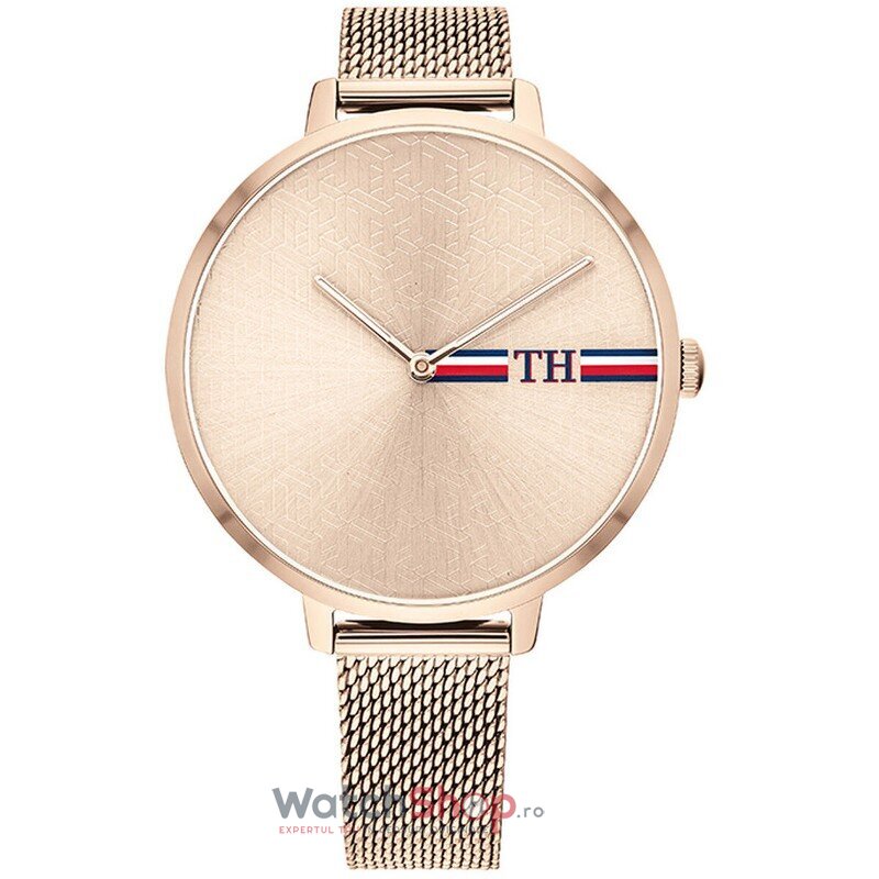 Ceas Dama Tommy Hilfiger Casual Aur roz ALEXA 1782158 Original cu Comanda Online