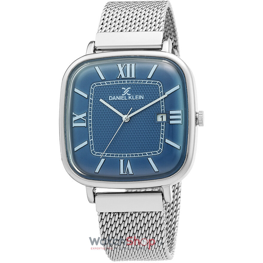 Ceas Daniel Klein Original Barbatesc Casual Albastru DK.1.12336.5 Quartz cu Comanda Online