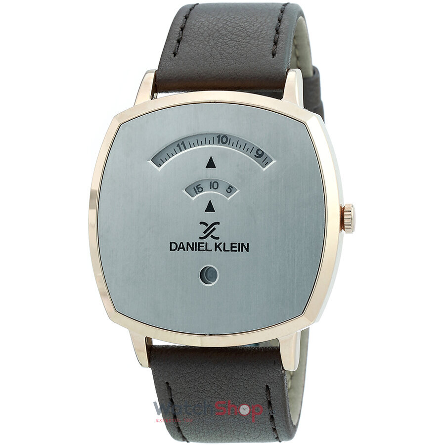 Ceas Daniel Klein Original Barbatesc Casual Argintiu PREMIUM DK.1.12390.6 Quartz cu Comanda Online