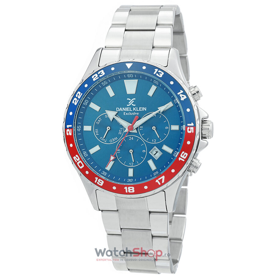 Ceas Daniel Klein Original Barbatesc Casual Bleumarin DK.1.12333.3 Quartz cu Comanda Online