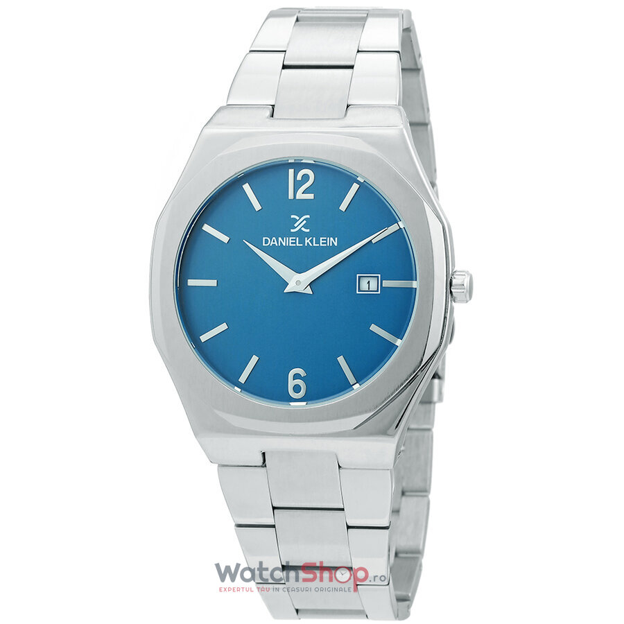 Ceas Daniel Klein Original Barbatesc Casual Bleumarin PREMIUM DK.1.12330.3 Quartz cu Comanda Online