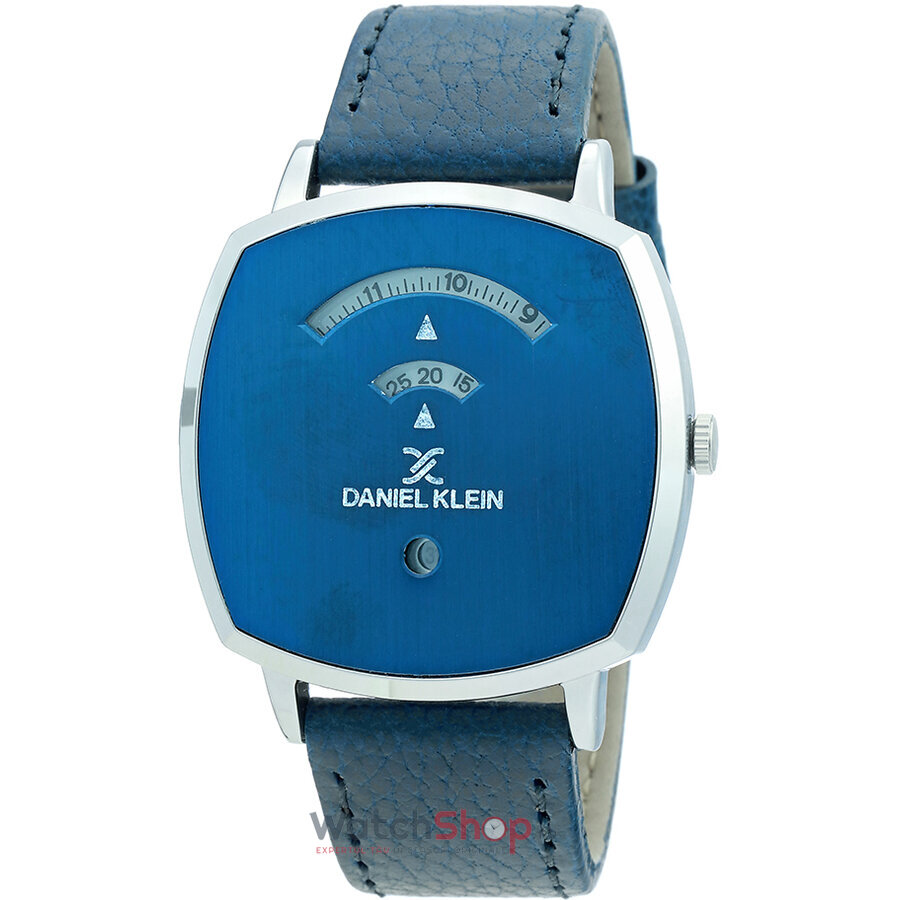 Ceas Daniel Klein Original Barbatesc Casual Bleumarin PREMIUM DK.1.12390.2 Quartz cu Comanda Online