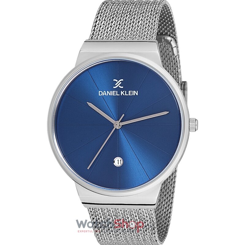 Ceas Daniel Klein Original Barbatesc Casual Bleumarin PREMIUM DK12223-2 Quartz cu Comanda Online