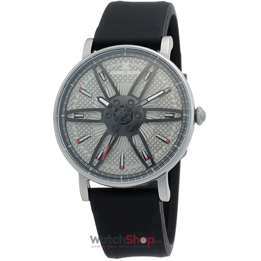 Ceas Daniel Klein Original Barbatesc Casual Gri DK.1.12335.5 Quartz cu Comanda Online