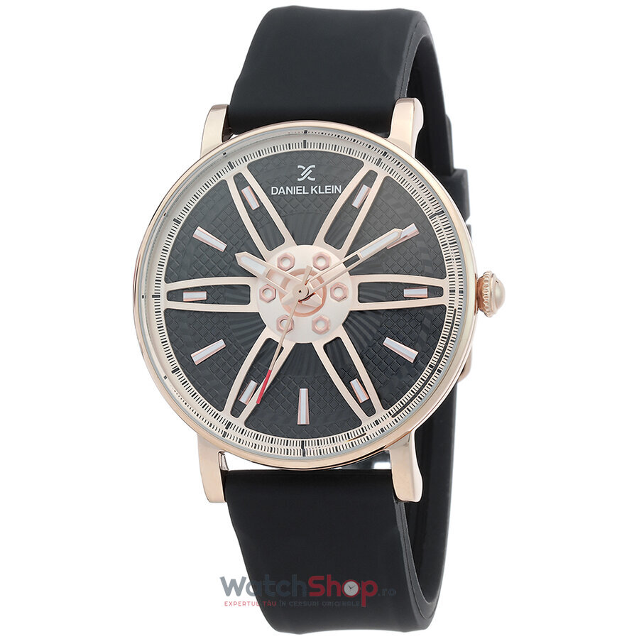 Ceas Daniel Klein Original Barbatesc Casual Negru DK.1.12335.4 Quartz cu Comanda Online